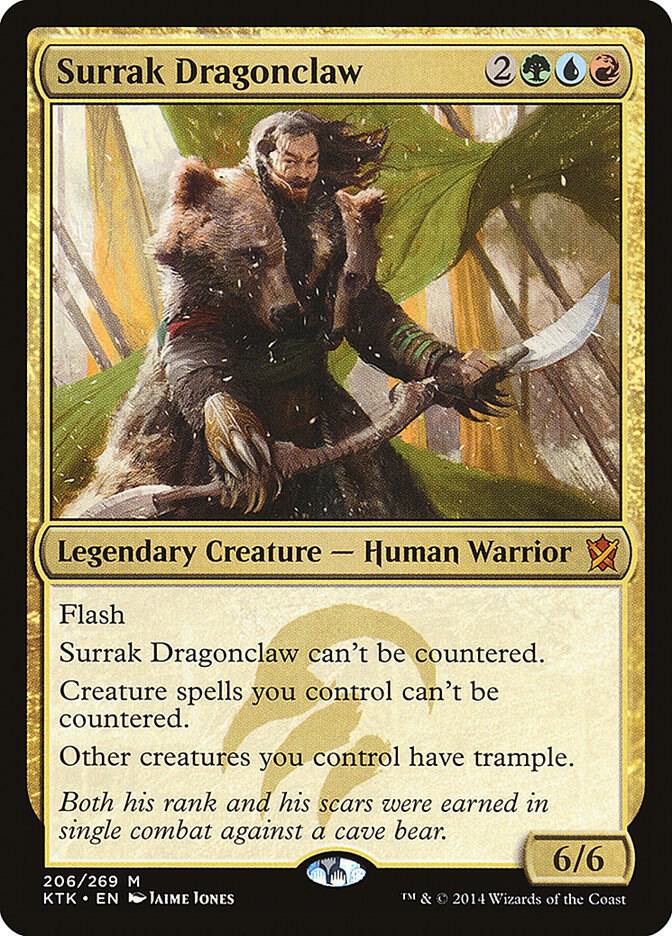 Surrak Dragonclaw (foil Khans of Tarkir)