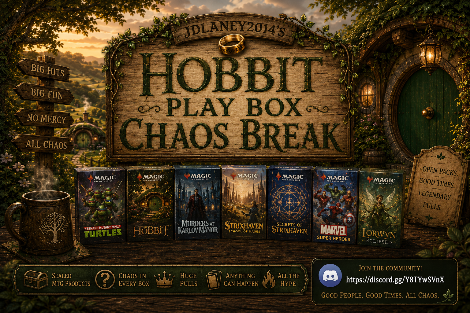 HOBBIT PLAY BOX CHAOS BREAK