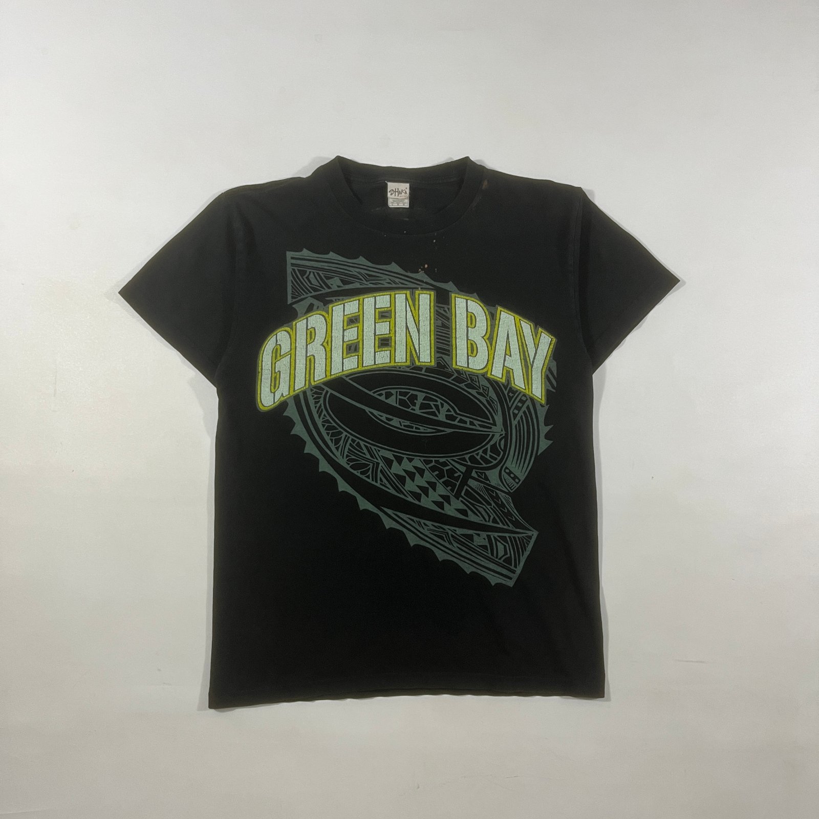 Shaka Active Green Bay Packers "Once You Go Pack You Neva Go Back" Tribal Graphic Tee L