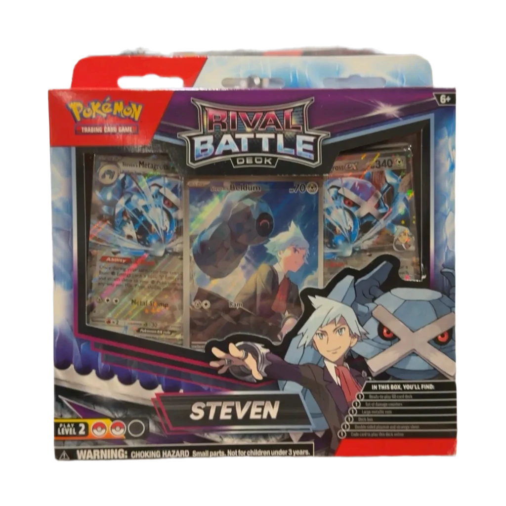 Pokemon Trading Card Game Rival Battle Deck - Steven