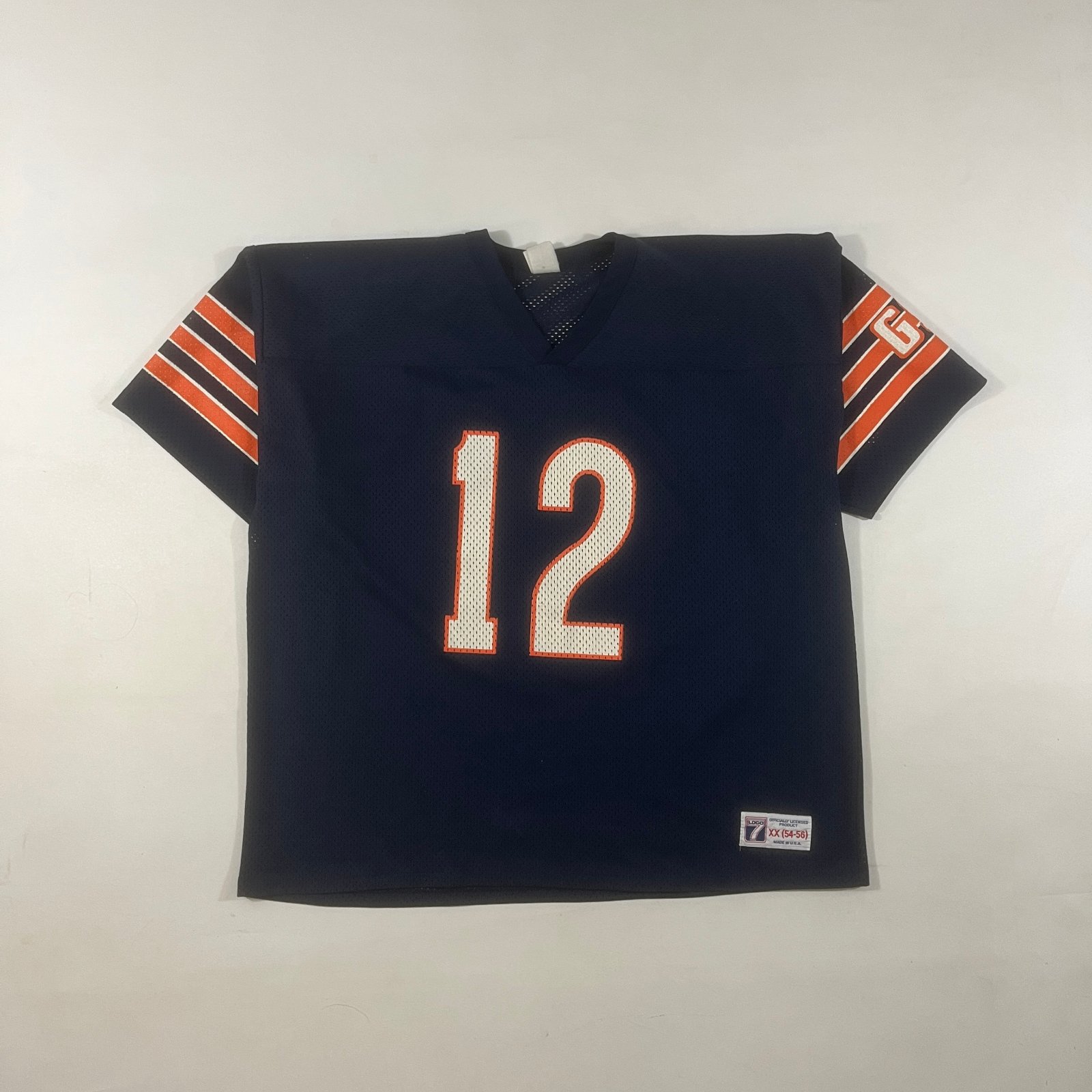 Vintage 90s Chicago Bears Erik Kramer #12 Logo 7 NFL Jersey XXL