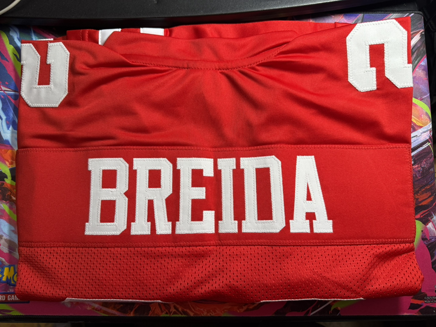 “MATTHEW BREIDA" Autographed Jersey!