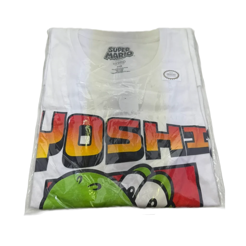 Super Mario Yoshi Graphic T-Shirt New Size 4XB
