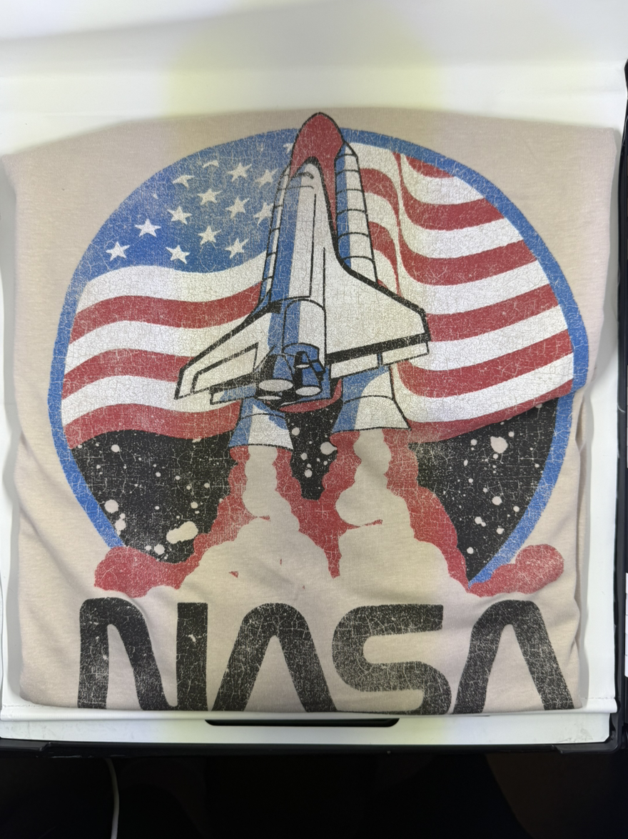 NASA Space Shuttle Graphic T-Shirt New Size 4XB