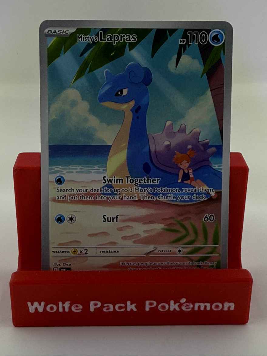Misty's Lapras Pokemon Card Destined Rivals