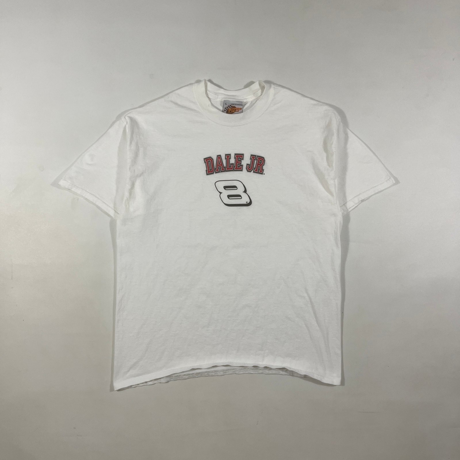 Vintage Y2K Winner's Circle Dale Earnhardt Jr #8 NASCAR White Tee XL