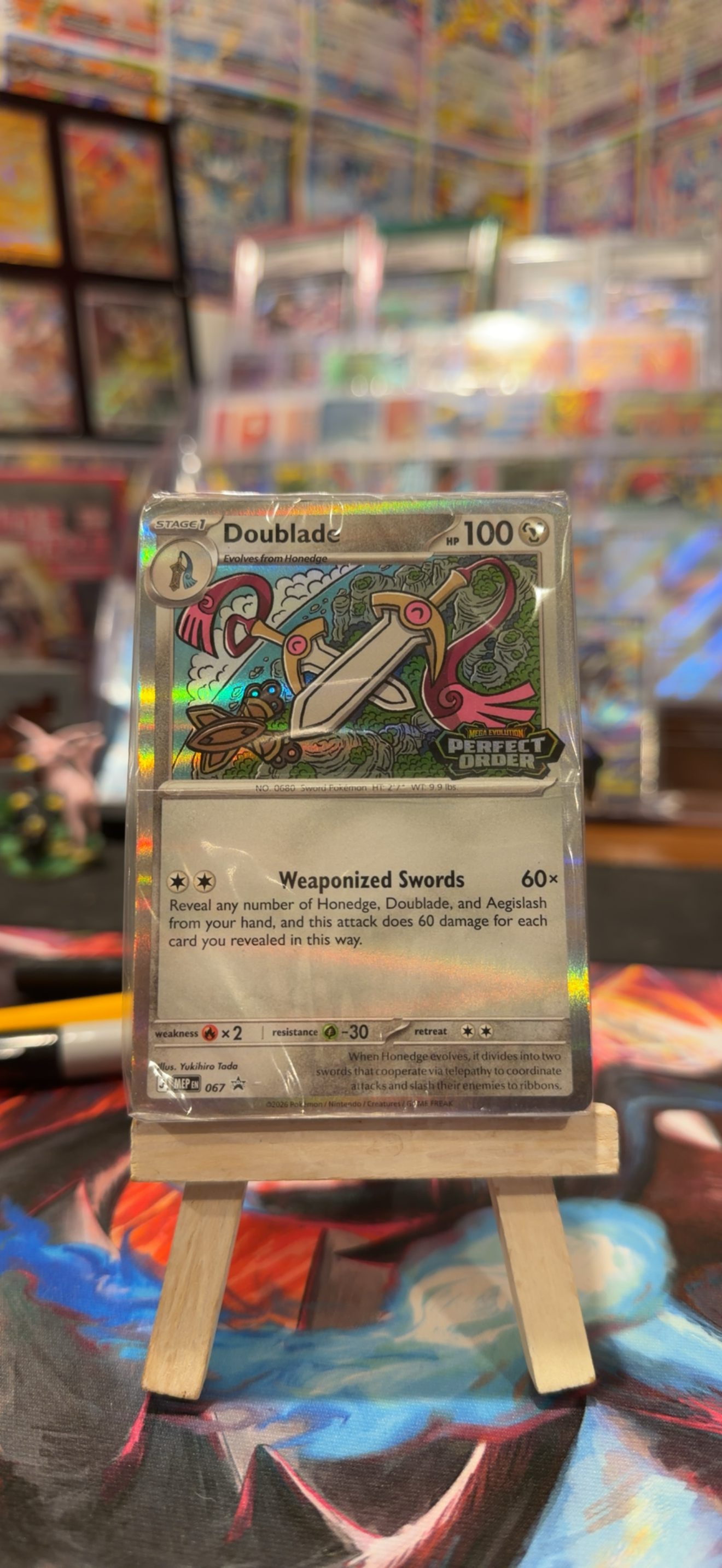 Doublade - STAMPED - Pokemon Perfect Order - Build & Battle Deck - MEP 067 Promo