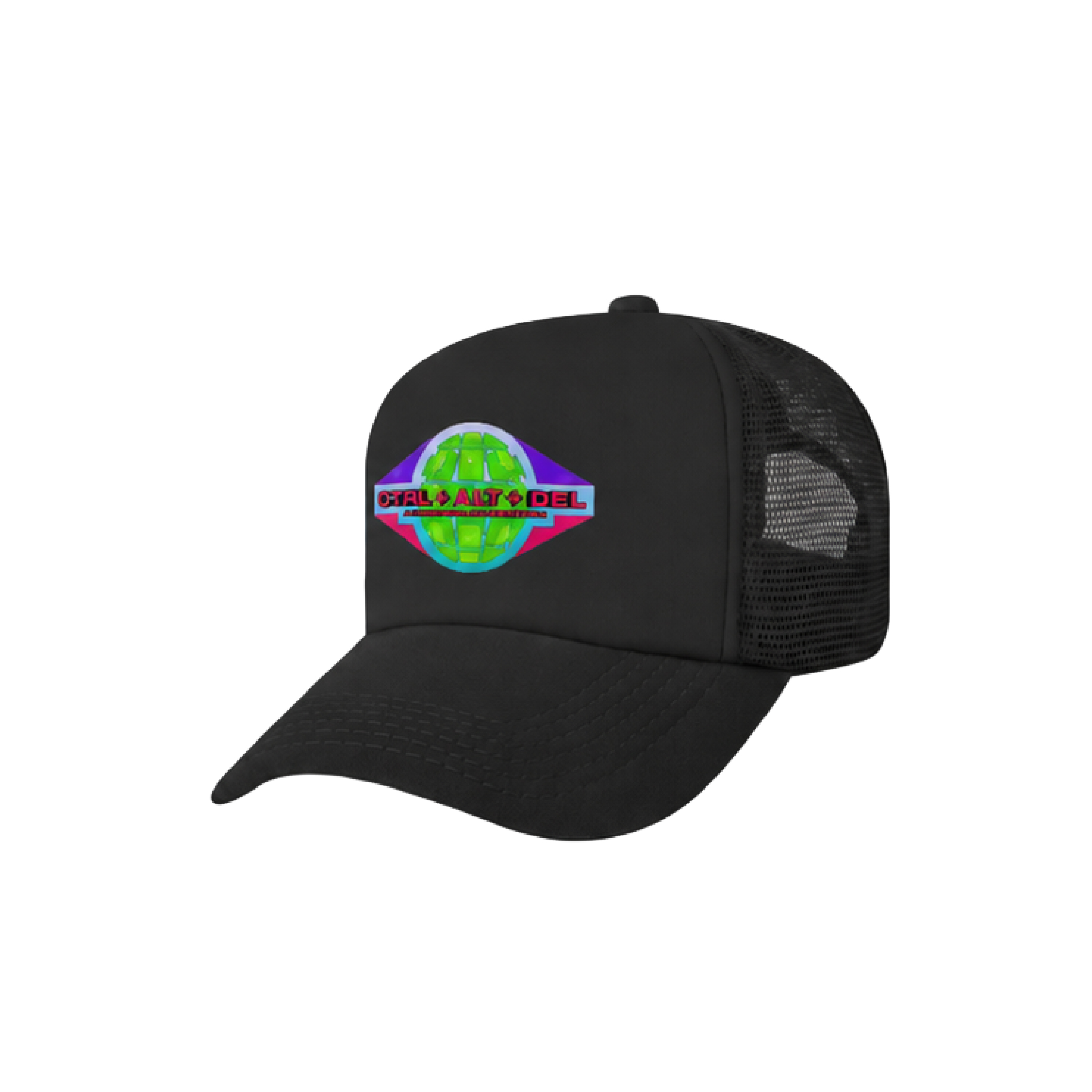 CTRL + ALT + DEL Hat (Black)