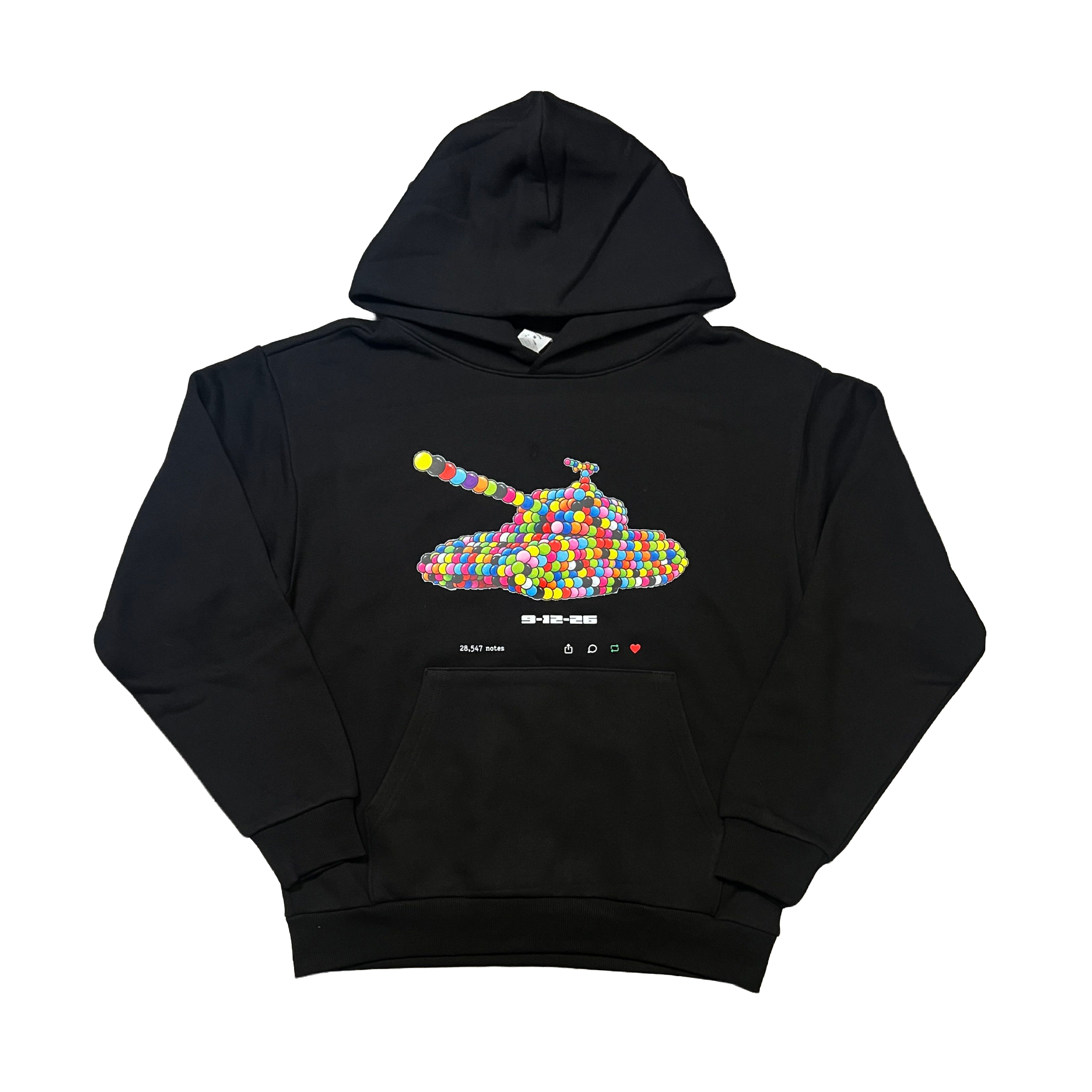 CTRL + ALT + DEL Tumblr Hoodie (Black)