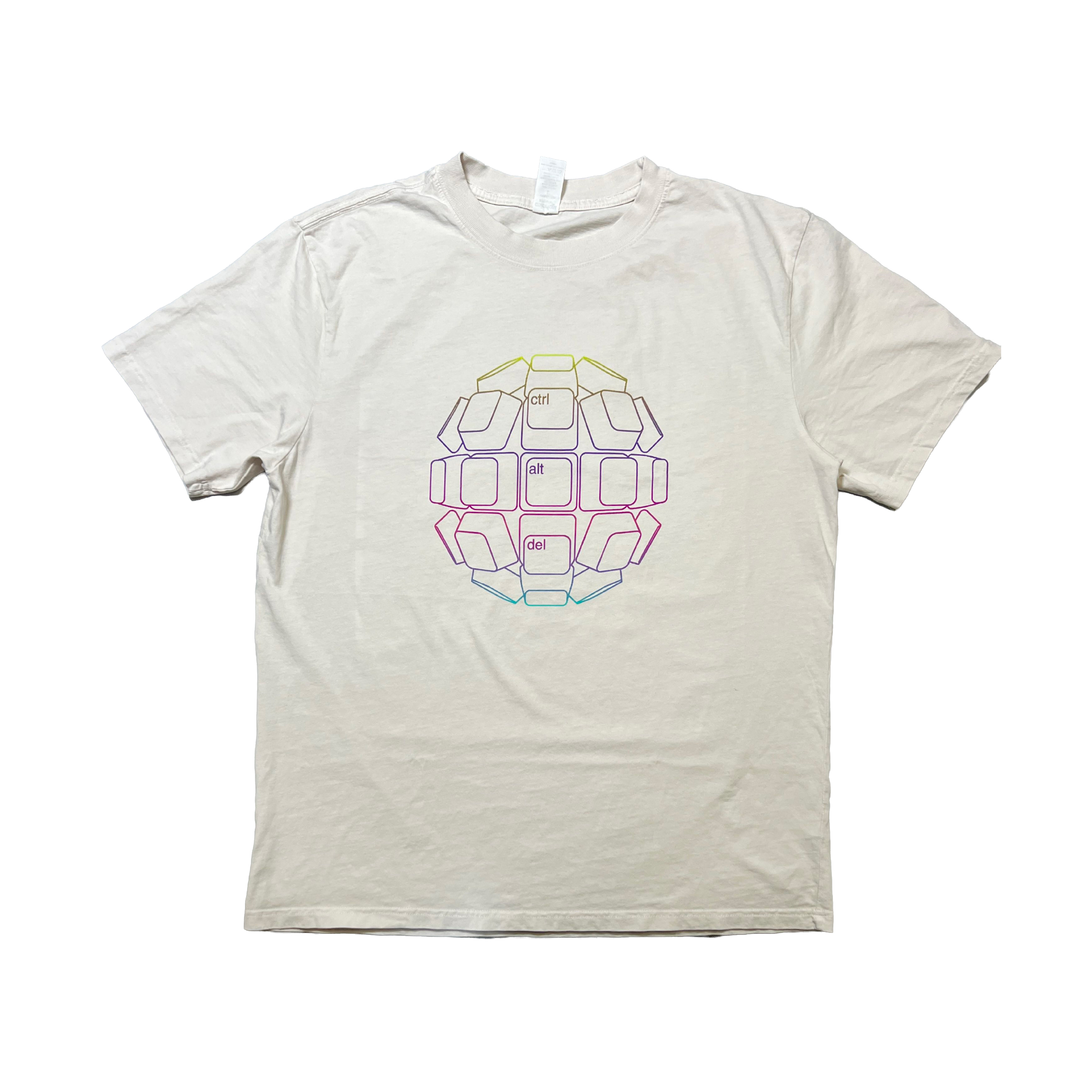 CTRL + ALT + DEL Key Function Tee (Bone)