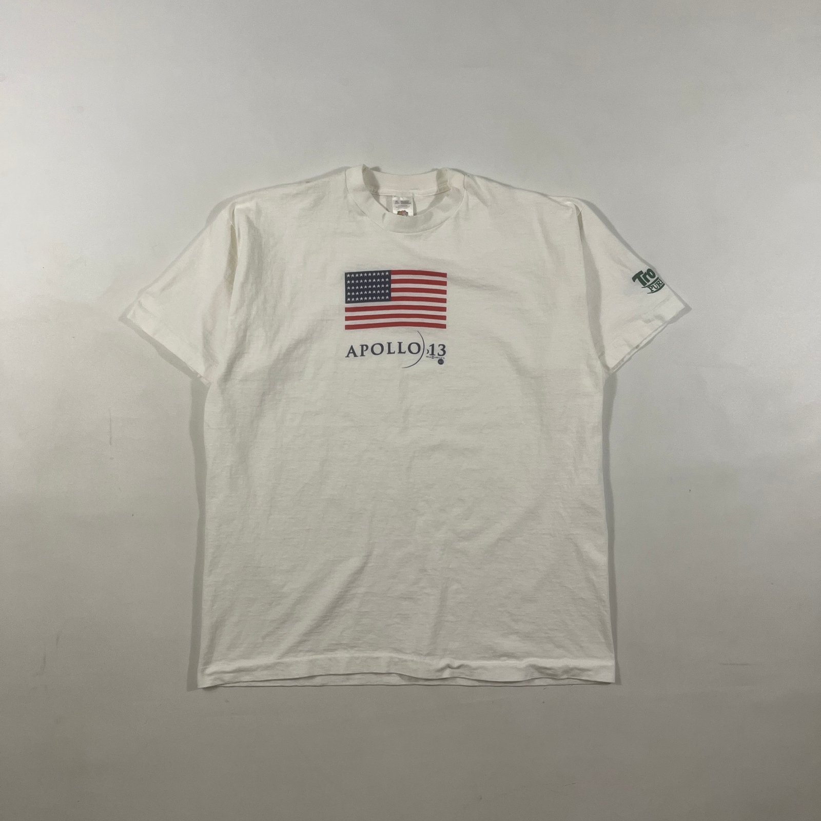 Vintage 1995 Apollo 13 Movie Promo Tropicana American Flag T-Shirt XL
