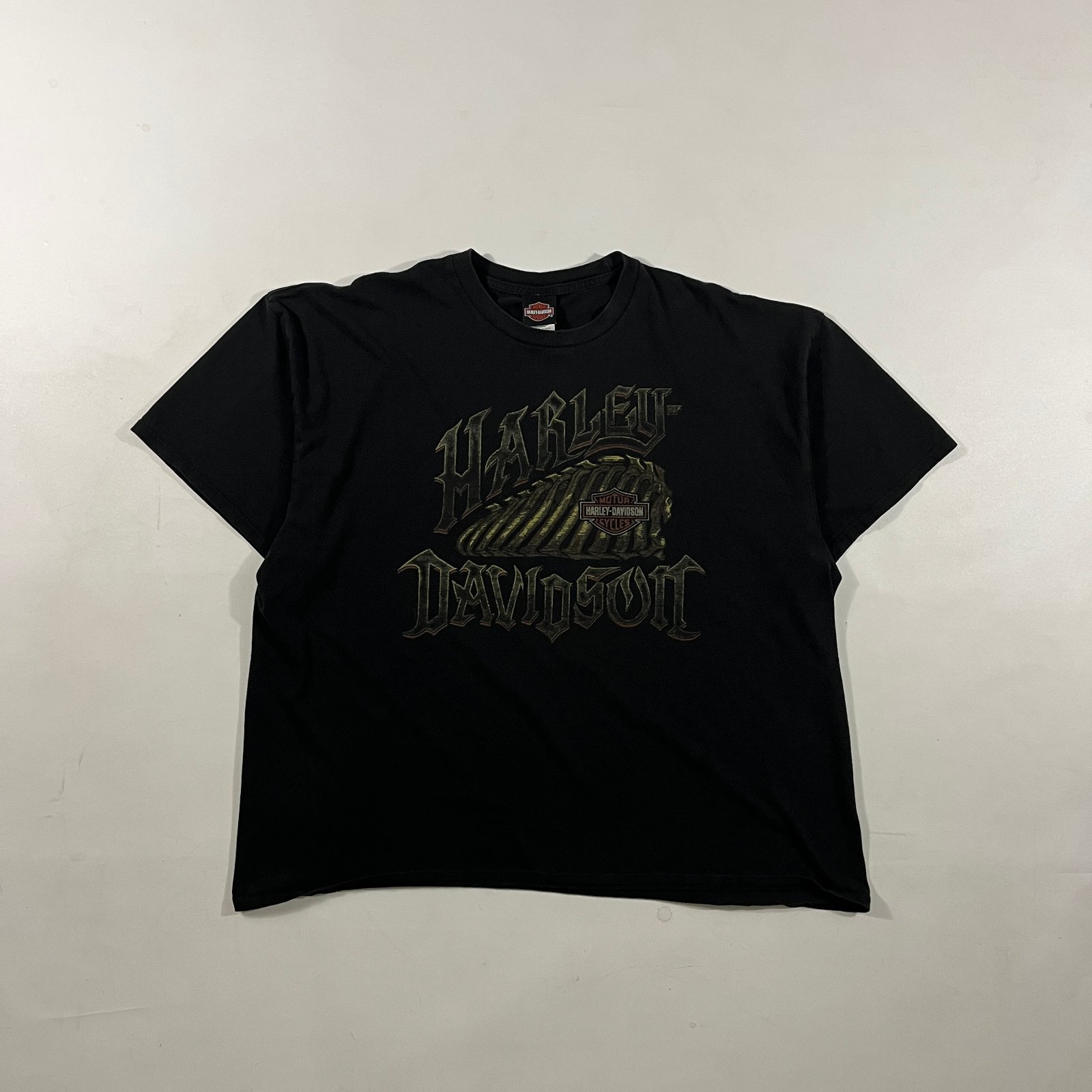 Harley-Davidson Williams Lebanon NJ Black Gothic Eagle Biker Tee 3XL