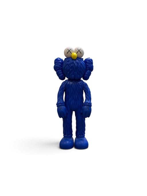 KAWS BFF Open Edition Vinyl Figure 2017 Blue