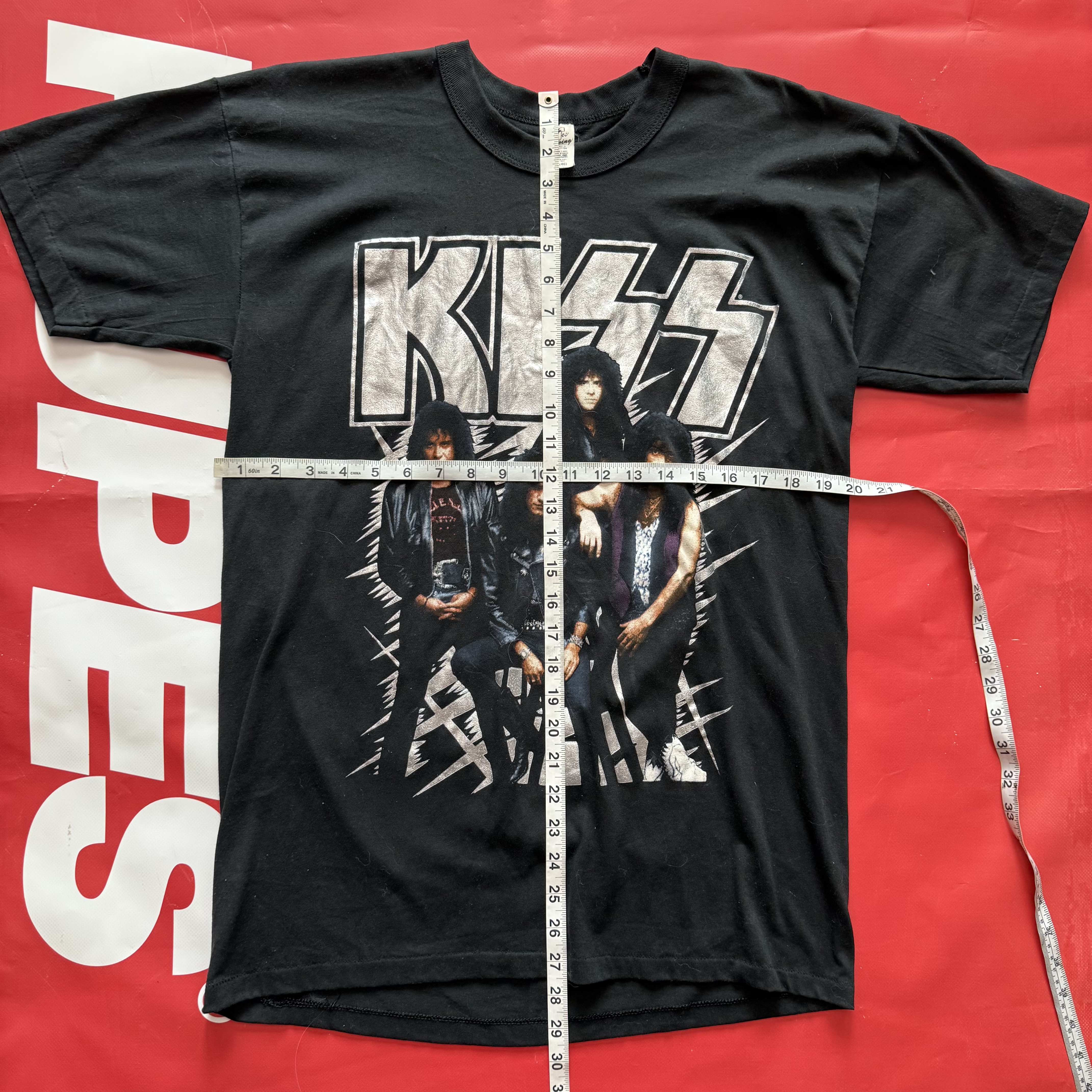 Vintage 1990 KISS Band Graphic T-Shirt XL - ezze