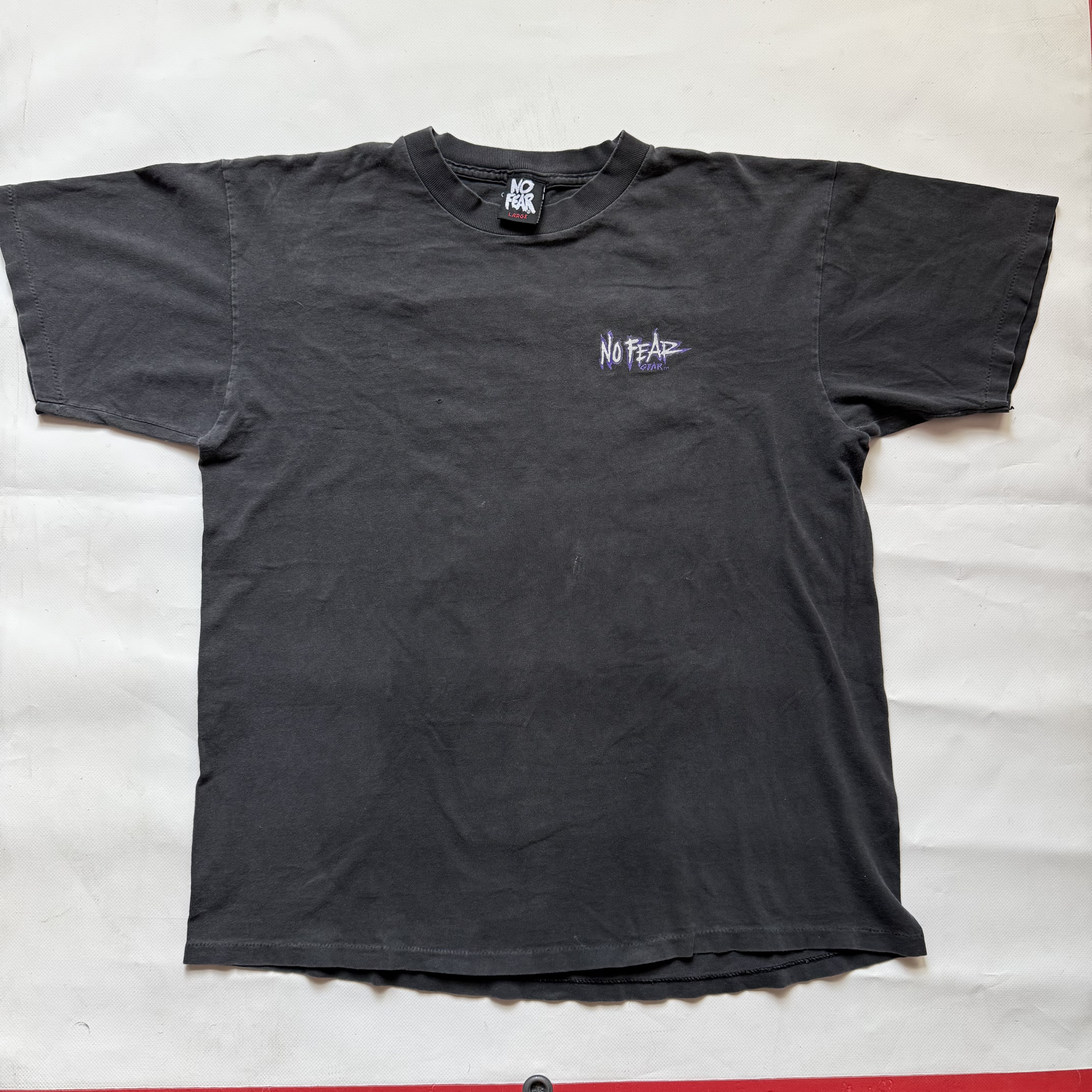 Vintage No Fear basketball T-Shirt large