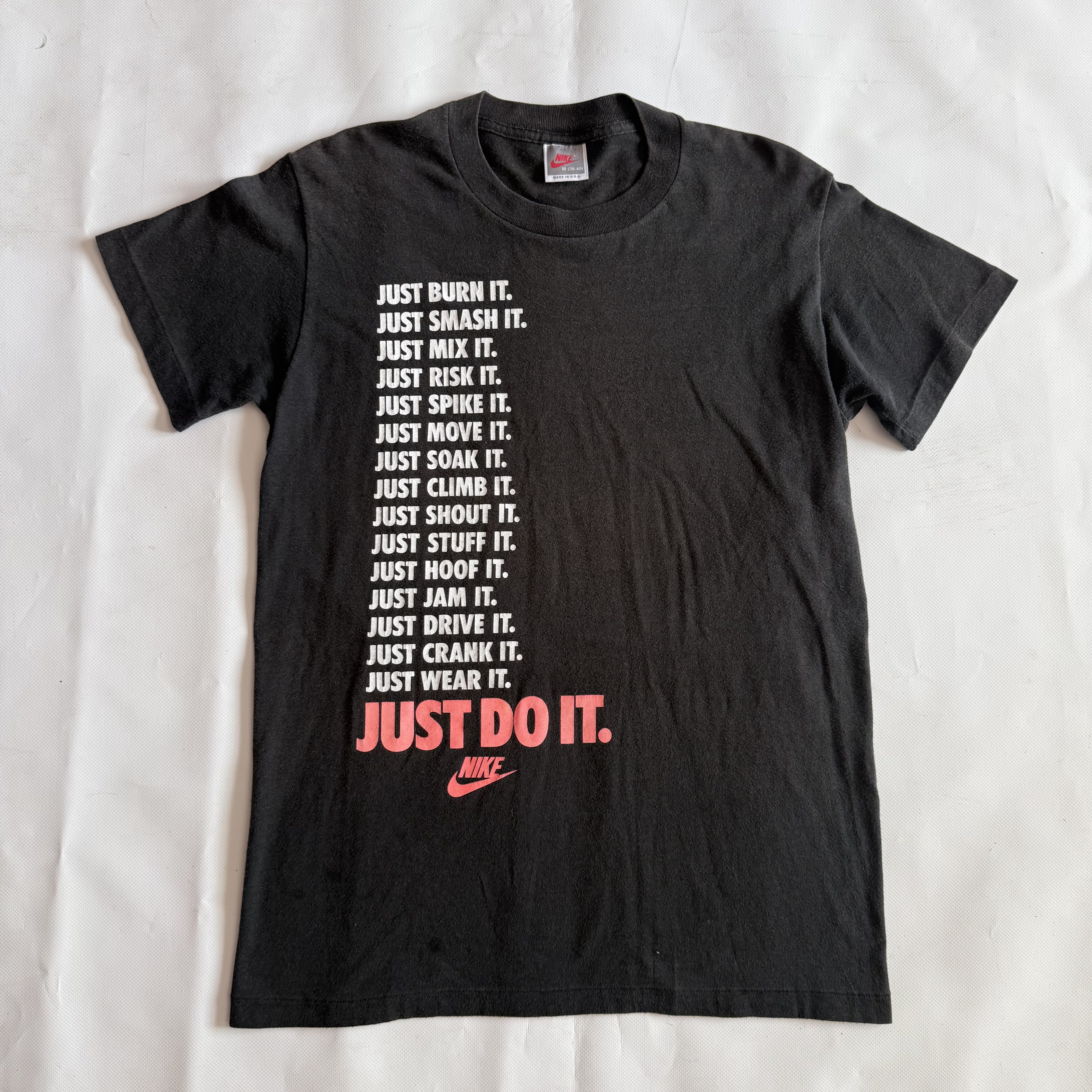 Vintage Nike Just Do It T-Shirt medium
