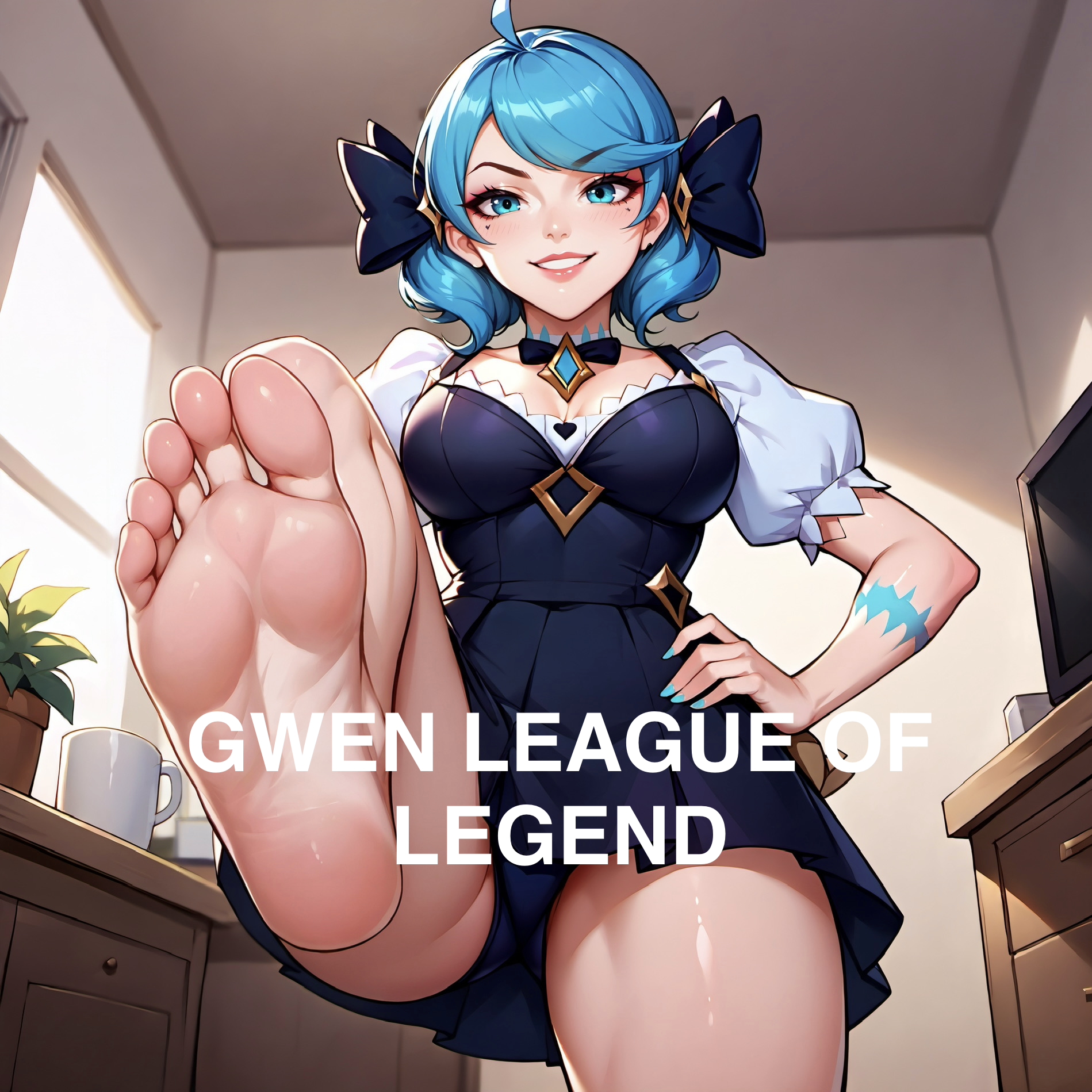 Gwen 3 League of Legends 4x6 Photo Print