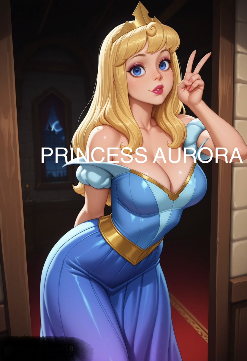 PRINCESS AURORA 3 ANIME PRINT 4X6