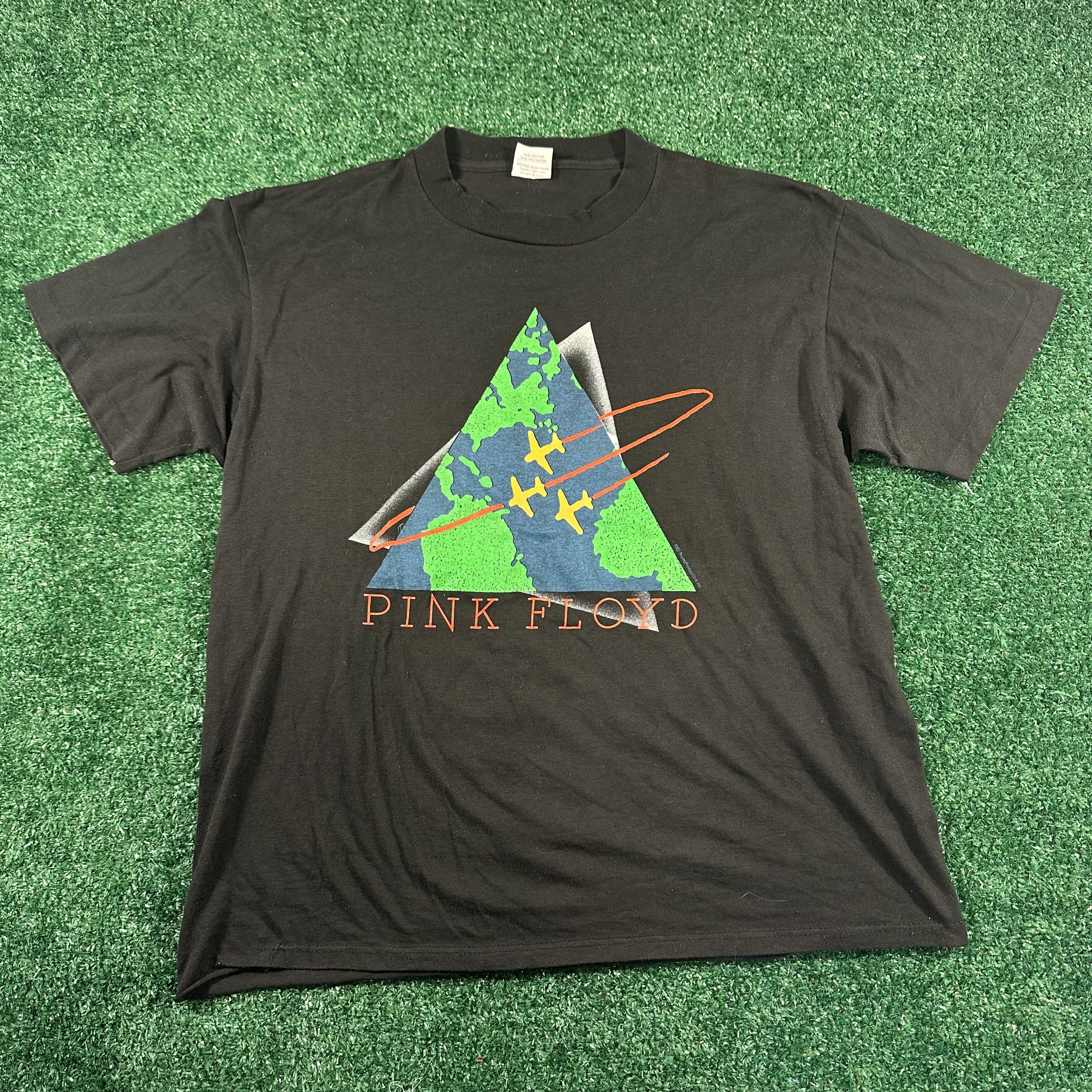 Vintage 1987 Pink Floyd world tour shirt size xl - ezze