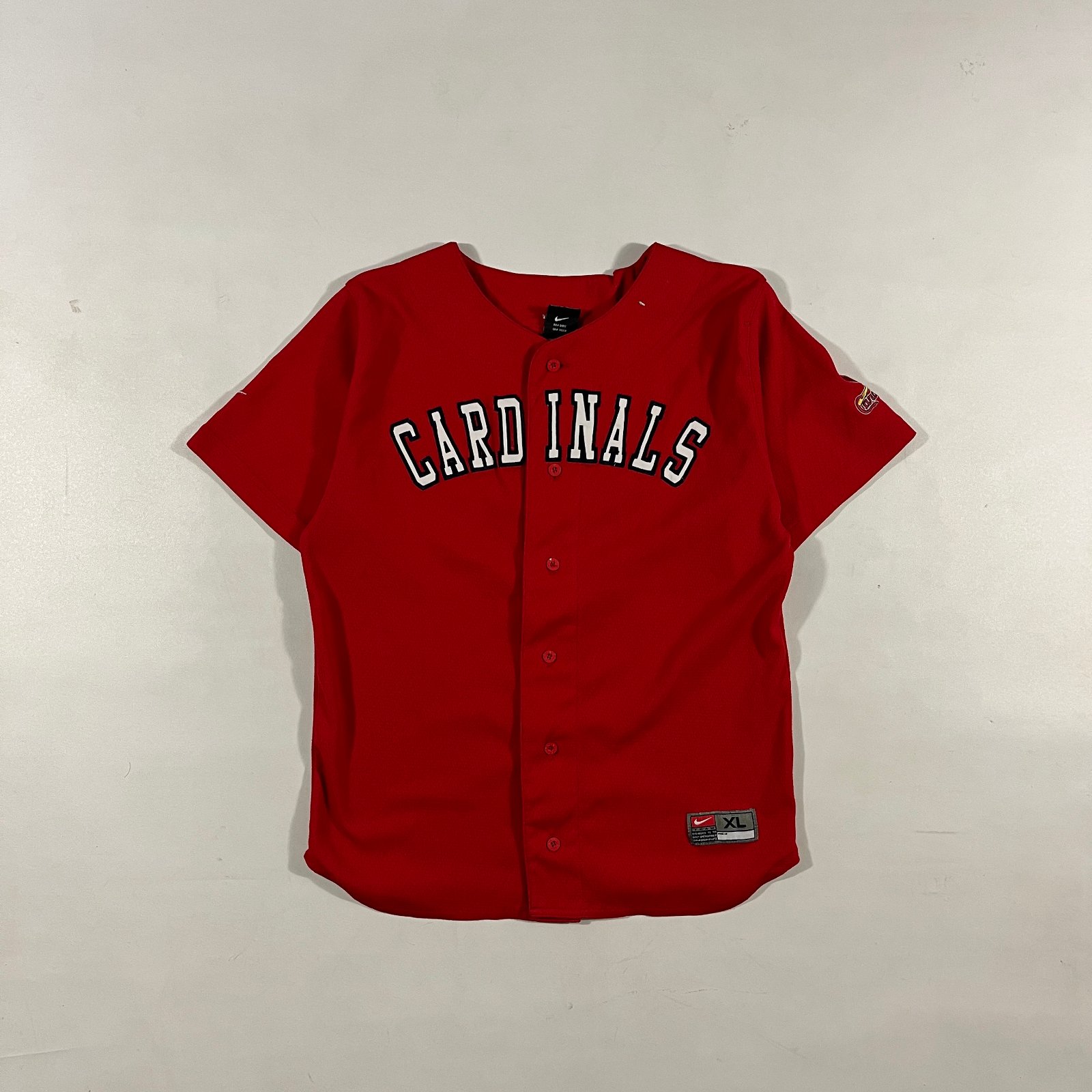 Vintage Nike Team St. Louis Cardinals Albert Pujols #5 Red MLB Baseball Jersey