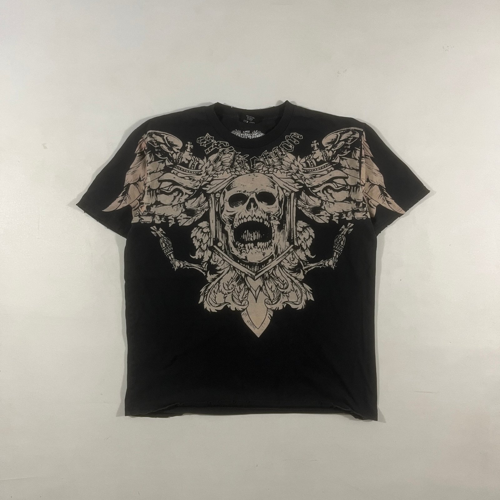 Affliction Fedor Emelianenko The Last Emperor Skull MMA Graphic Tee 3XL